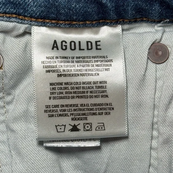 Agolde High Rise Stovepipe Jeans in Aspire - Picture 8 of 11